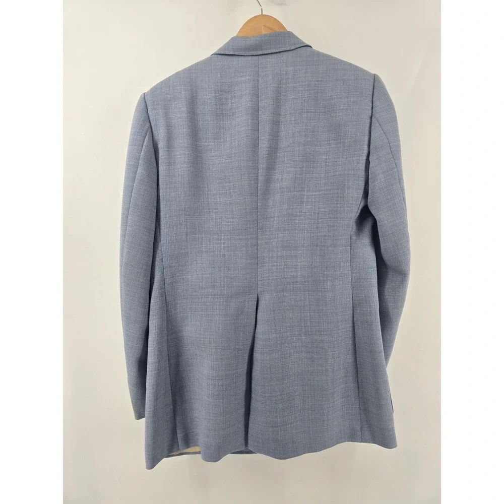 Christian Dior Sport Coat Mens 39R Hart Schaffner & Marx Blue Patch Pocket *